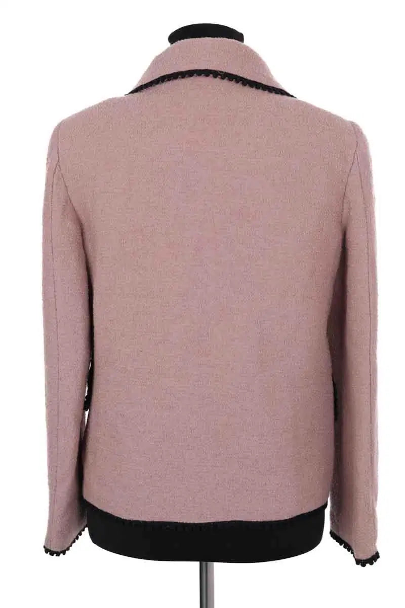Blazer Moschino Rose en Laine