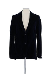 Blazer Officine Générale Marine en Coton, taille S - Seconde Main