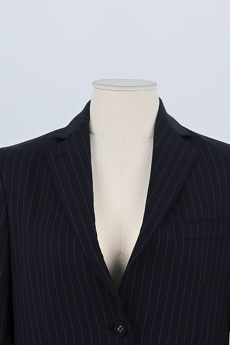 Blazer Officine Générale Marine en Laine