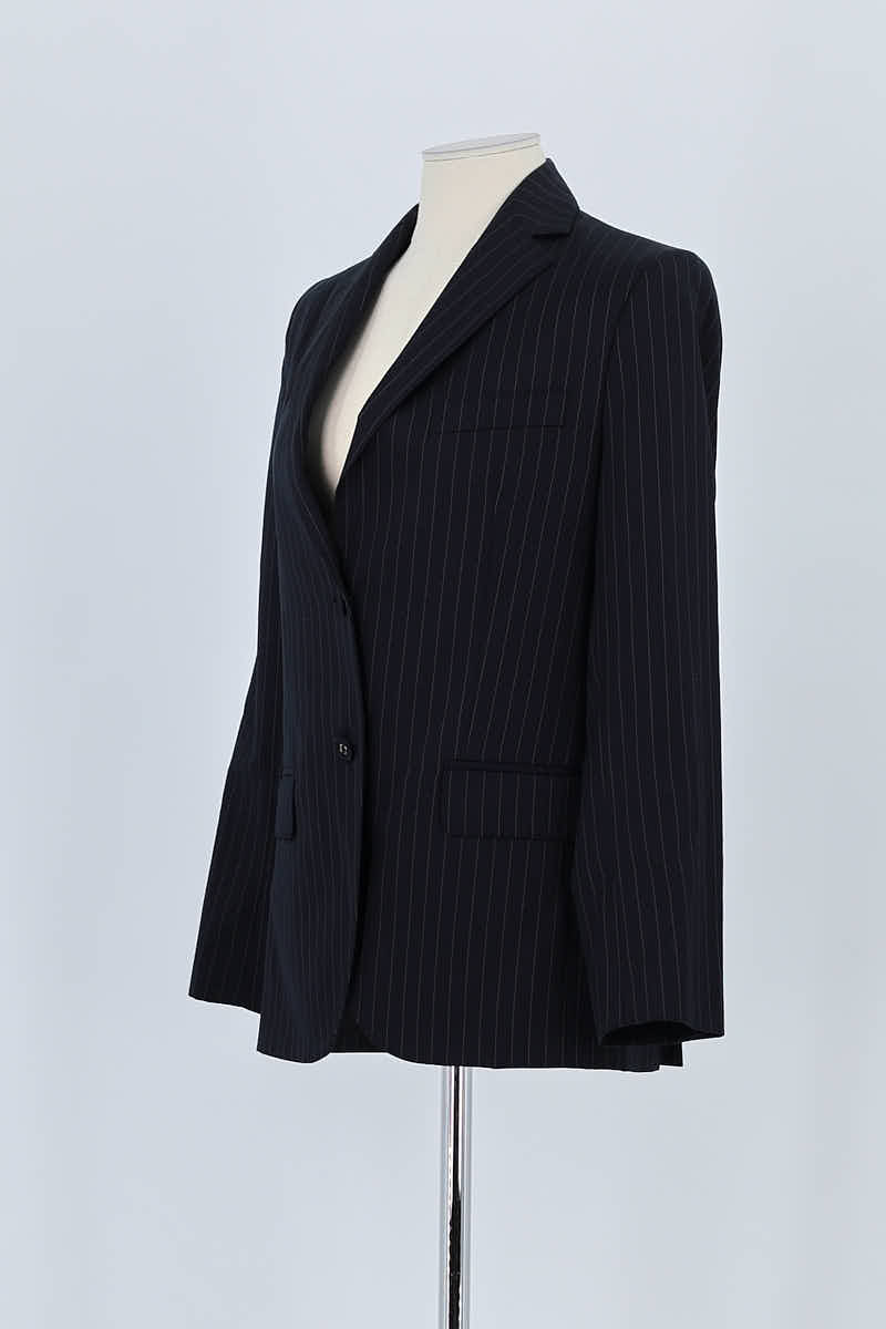 Blazer Officine Générale Marine en Laine