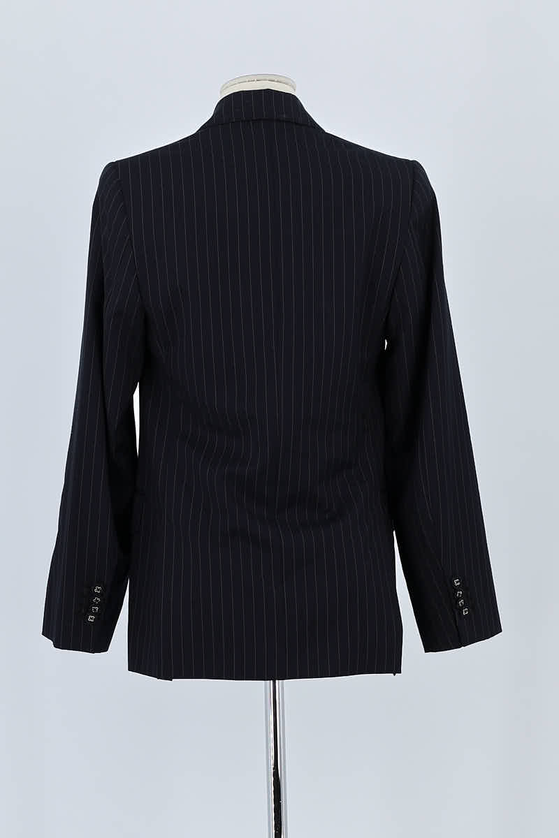 Blazer Officine Générale Marine en Laine