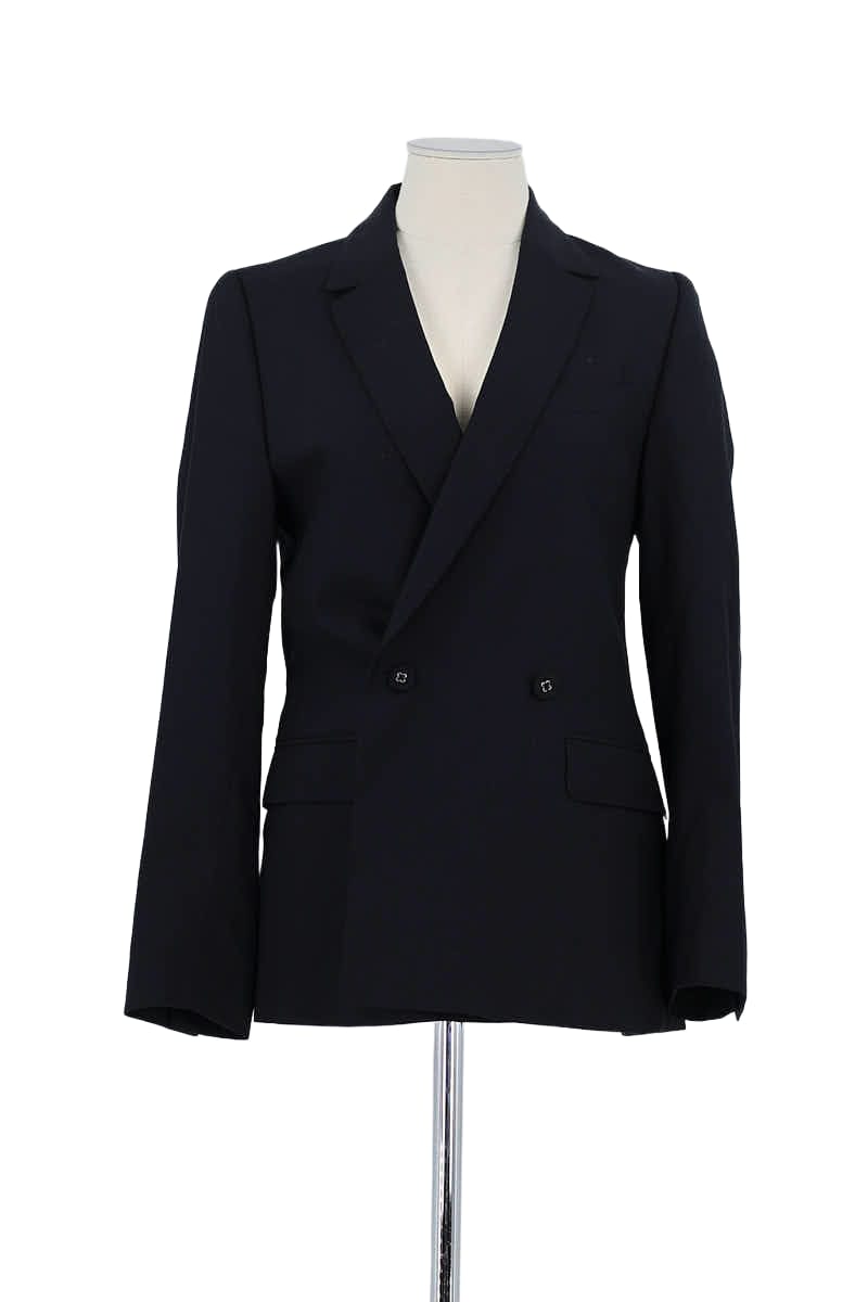 Blazer Officine Générale Noir en Coton, taille XS - Seconde Main