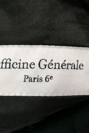 Blazer Officine Générale Noir en Coton