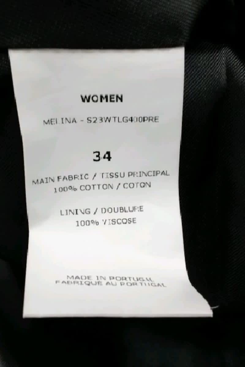Blazer Officine Générale Noir en Coton