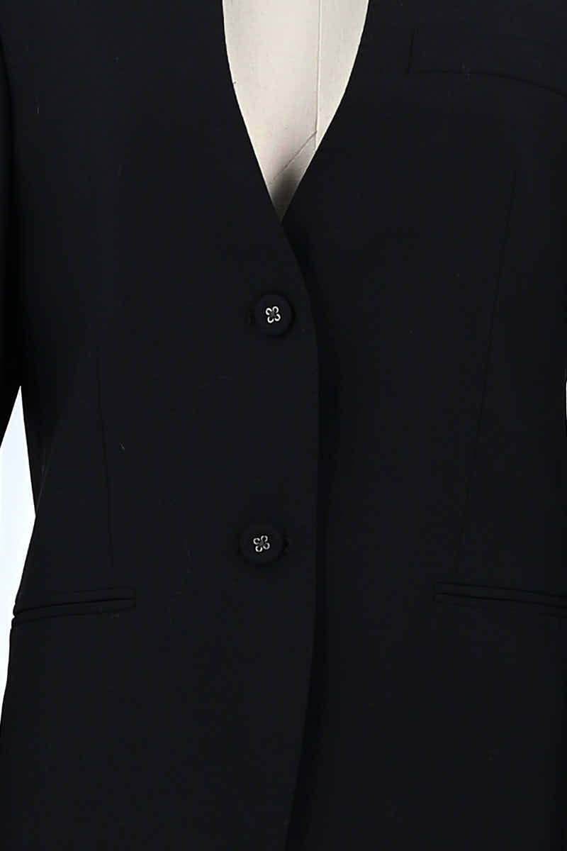 Blazer Officine Générale Noir en Laine