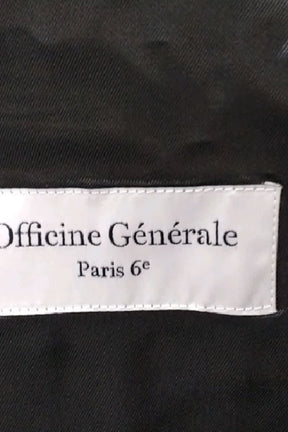 Blazer Officine Générale Noir en Polyester