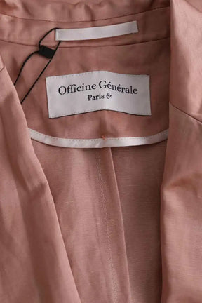 Blazer Officine Générale Paola Beige en Lin