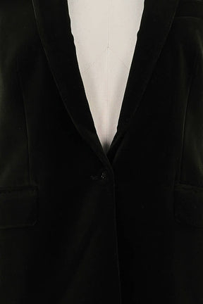 Blazer Officine Générale Vert en Coton
