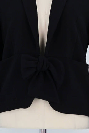 Blazer Pablo Noir en Polyester