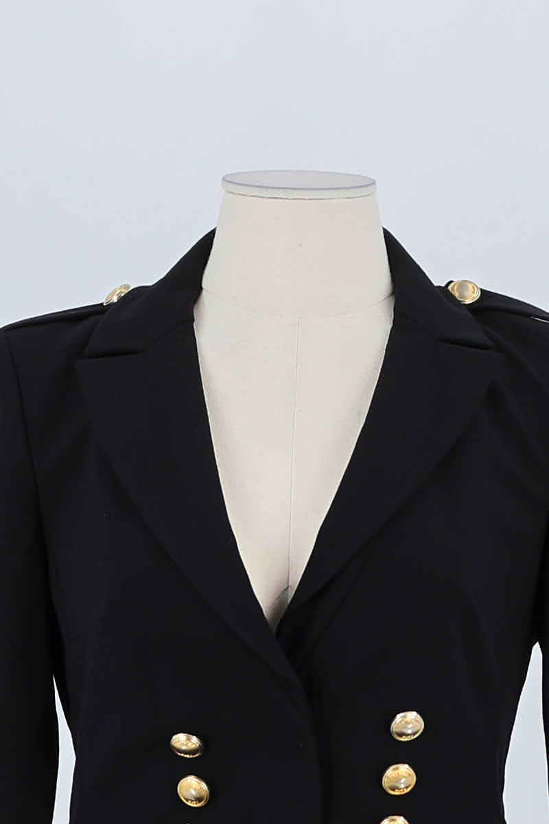 Blazer Patrizia Pepe Noir en Polyester
