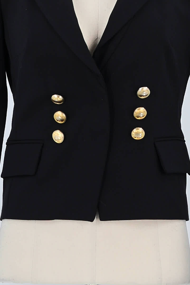 Blazer Patrizia Pepe Noir en Polyester