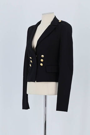 Blazer Patrizia Pepe Noir en Polyester