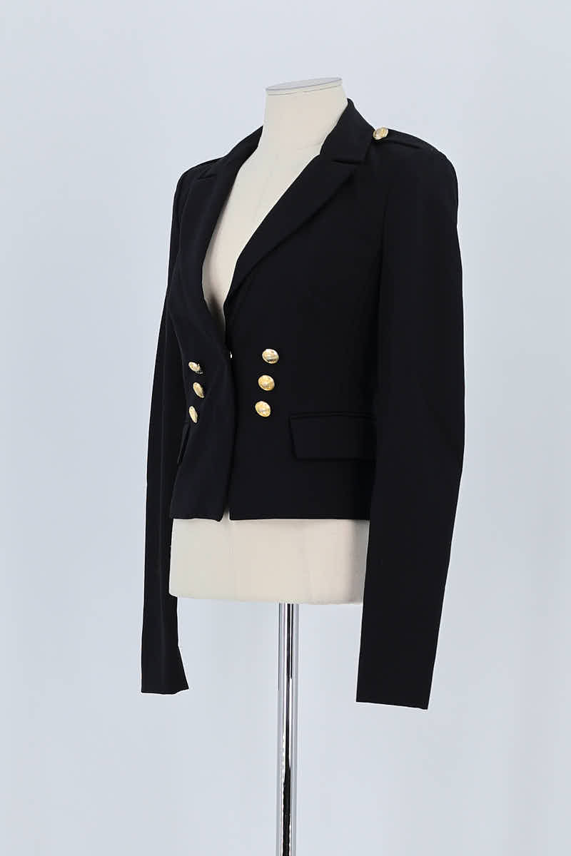 Blazer Patrizia Pepe Noir en Polyester