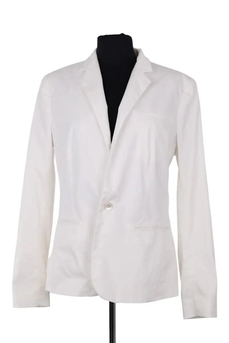 Blazer Ralph Lauren Blanc en Coton, taille XL - Seconde Main
