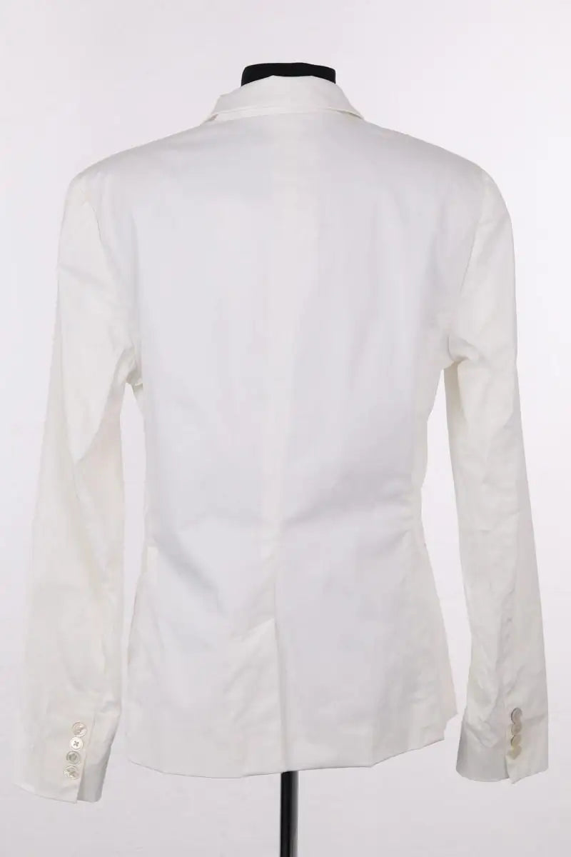 Blazer Ralph Lauren Blanc en Coton