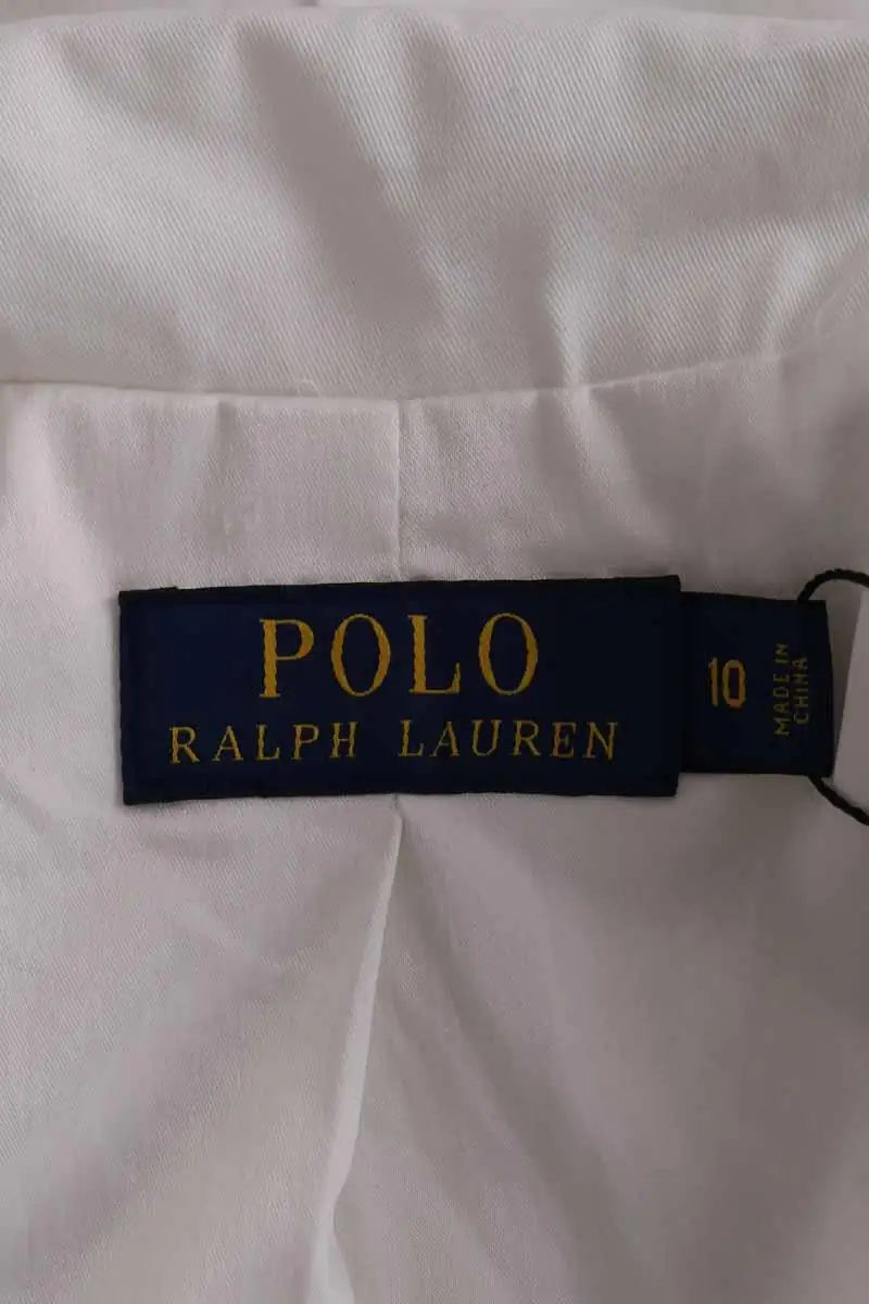 Blazer Ralph Lauren Blanc en Coton