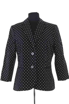 Blazer Ralph Lauren Noir en Coton, taille XL - Seconde Main