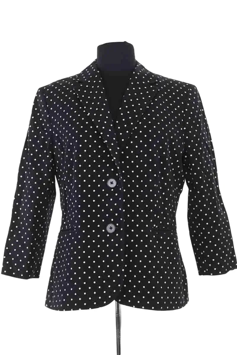 Blazer Ralph Lauren Noir en Coton, taille XL - Seconde Main