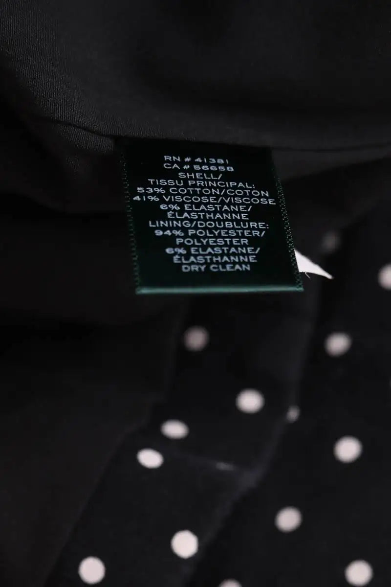 Blazer Ralph Lauren Noir en Coton