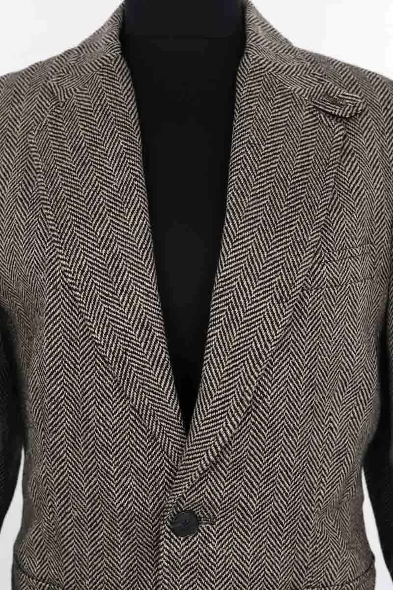Blazer Ralph Lauren Noir en Laine