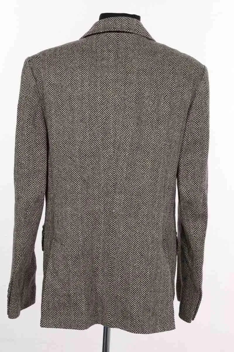 Blazer Ralph Lauren Noir en Laine