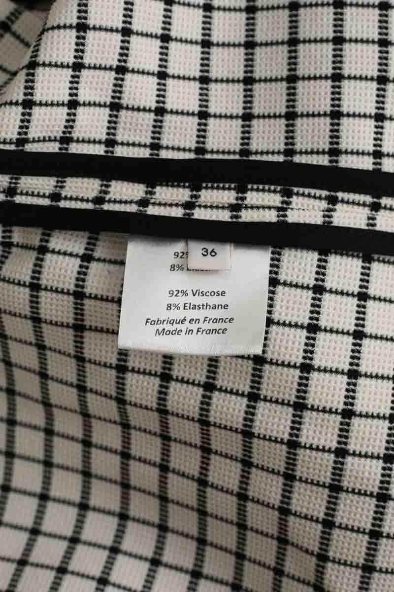 Blazer Roseanna Blanc en Viscose