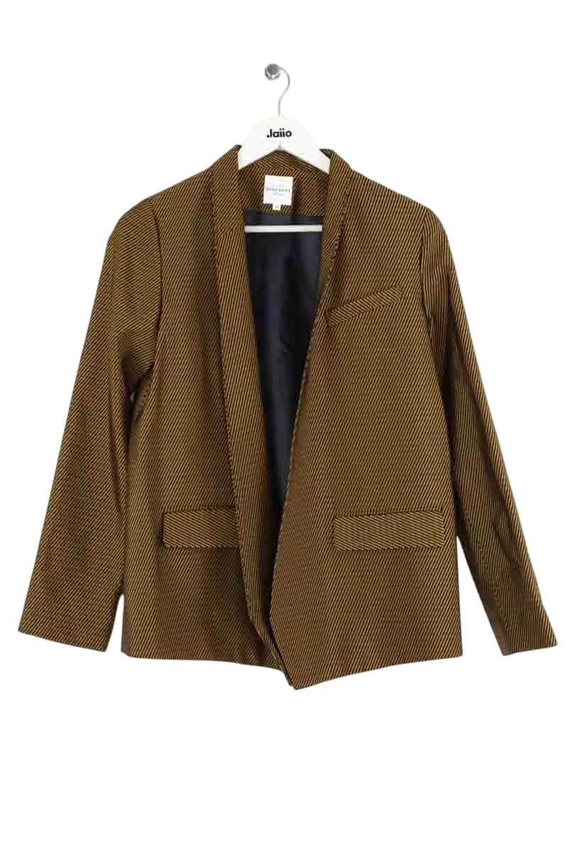 Blazer Roseanna Doré en Synthétique, taille S - Seconde Main