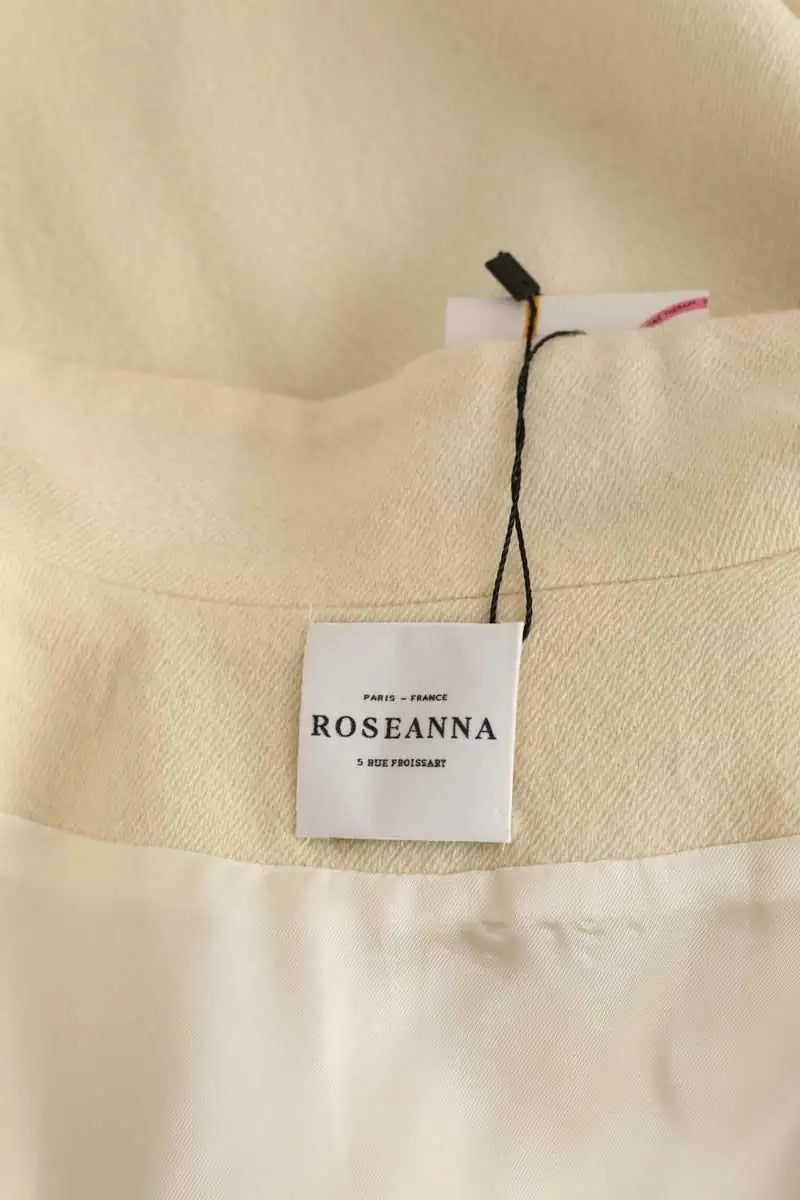 Blazer Roseanna Ecru en Laine