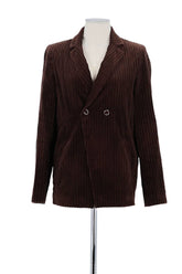 Blazer Roseanna Marron en Coton, taille XS - Seconde Main