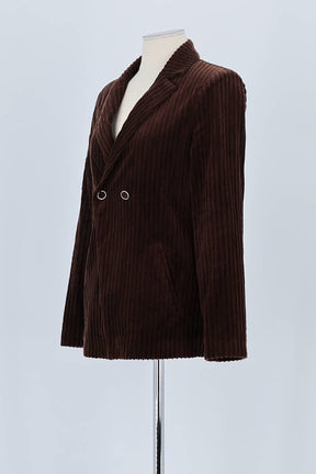 Blazer Roseanna Marron en Coton