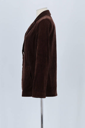 Blazer Roseanna Marron en Coton