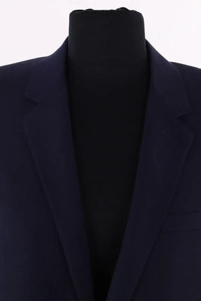 Blazer Saint Laurent Bleu en Laine
