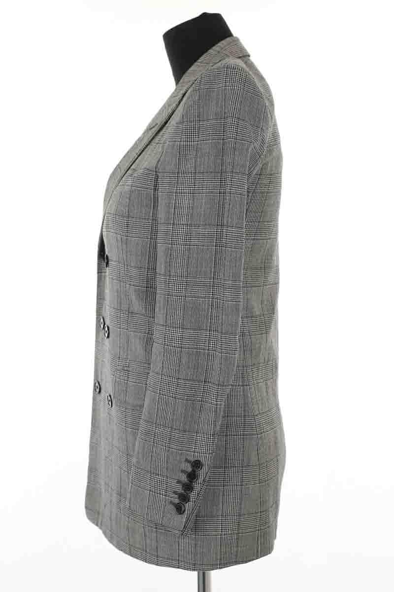 Blazer Saint Laurent Gris en Laine