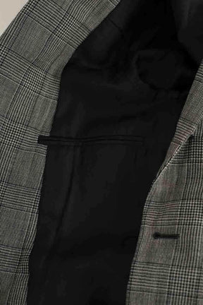 Blazer Saint Laurent Gris en Laine