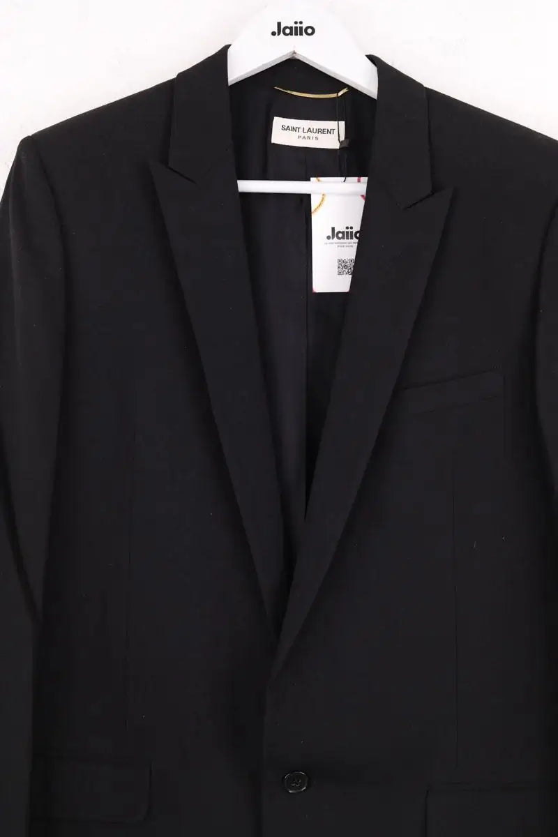 Blazer Saint Laurent Noir en Laine