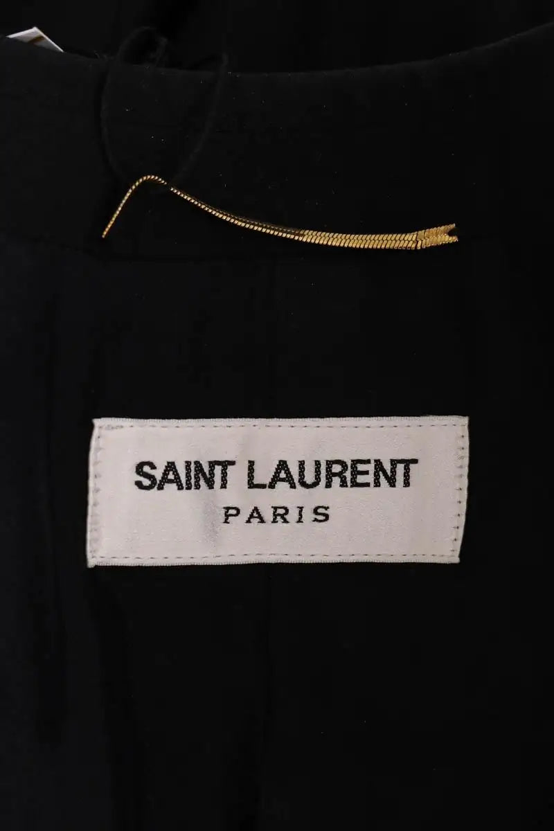 Blazer Saint Laurent Noir en Laine