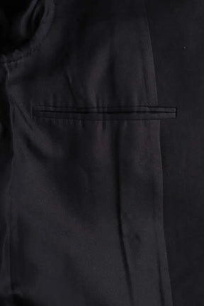 Blazer Saint Laurent Noir en Laine