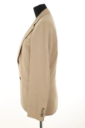 Blazer Sandro Beige en Laine