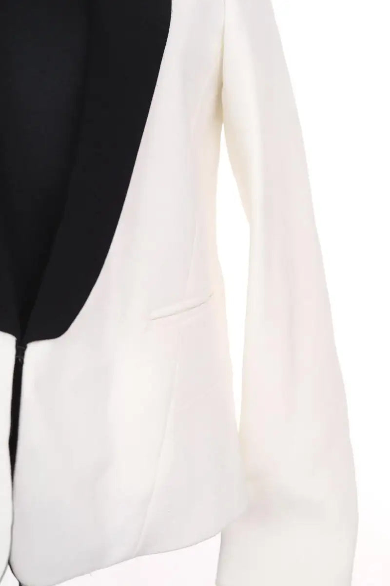 Blazer Sandro Blanc en Synthétique