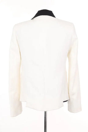 Blazer Sandro Blanc en Synthétique