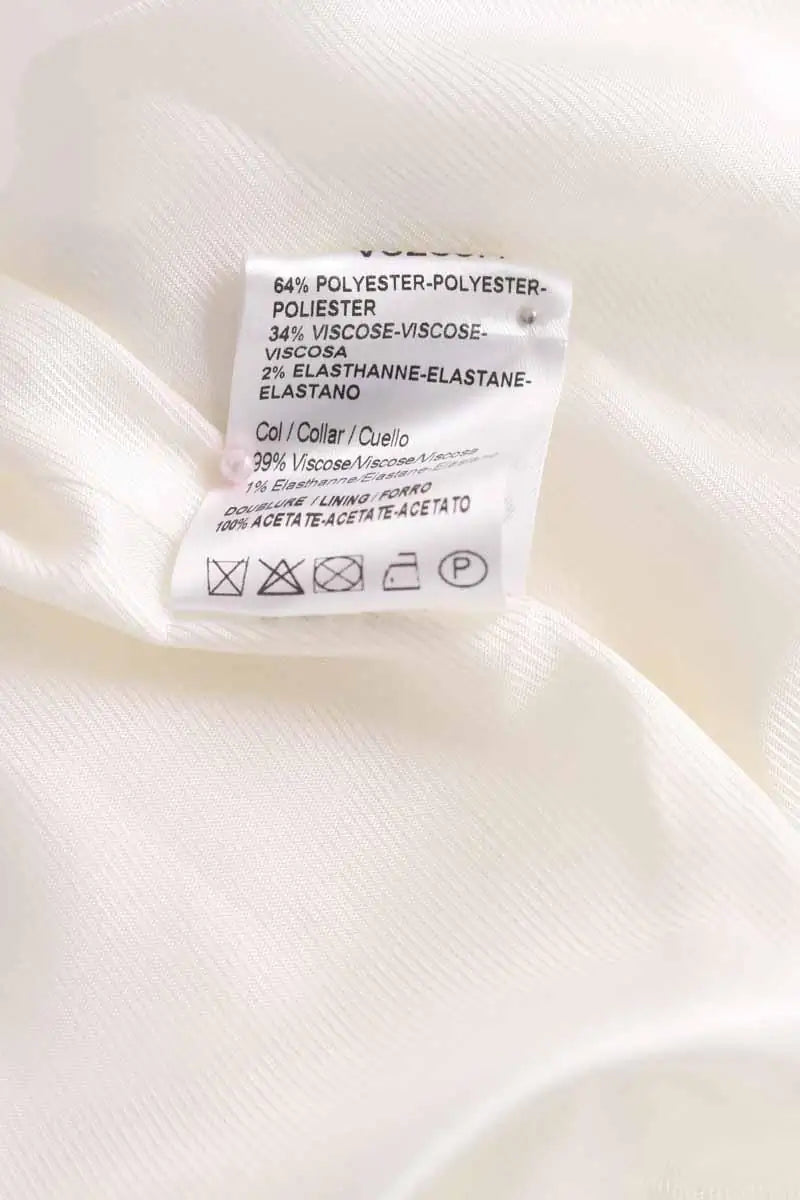 Blazer Sandro Blanc en Synthétique