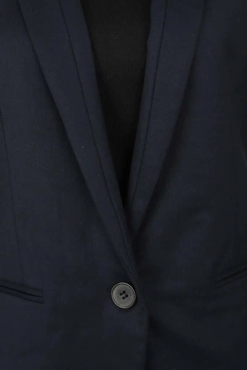 Blazer Sandro Bleu en Polyester