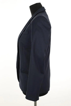 Blazer Sandro Bleu en Polyester
