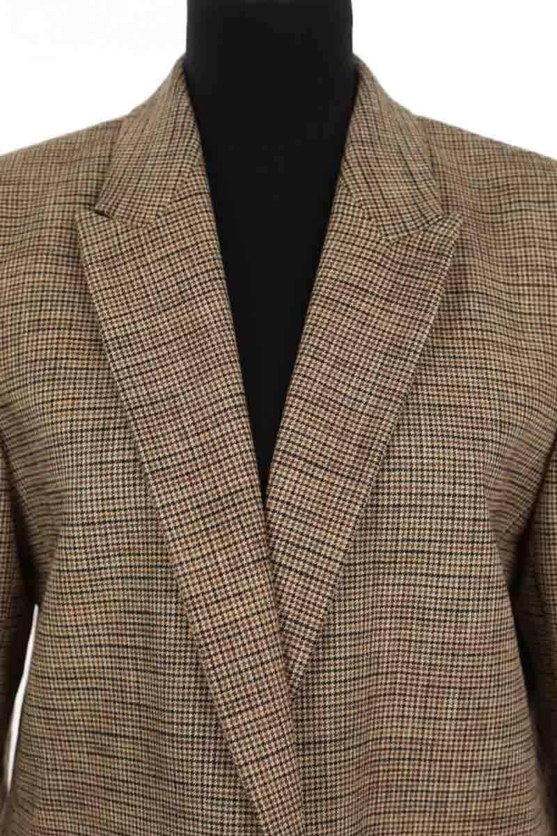 Blazer Sandro Camel en Viscose