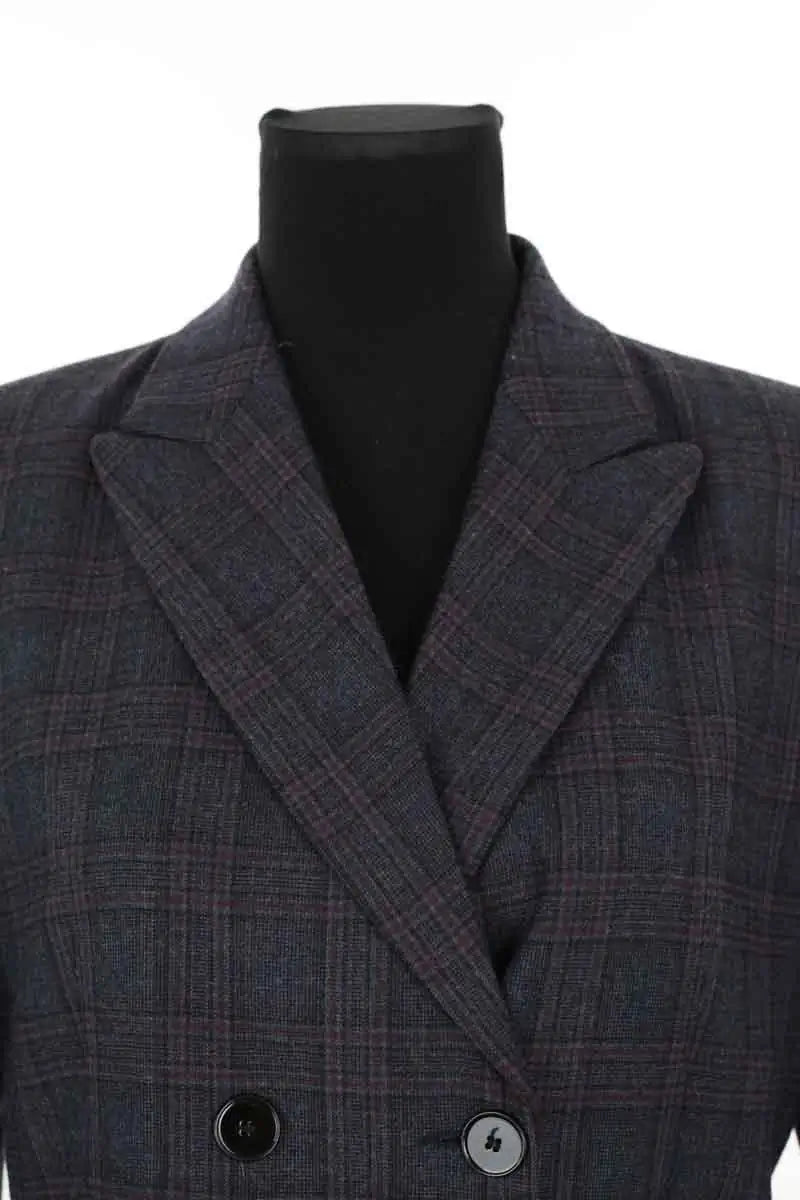 Blazer Sandro Gris en Laine