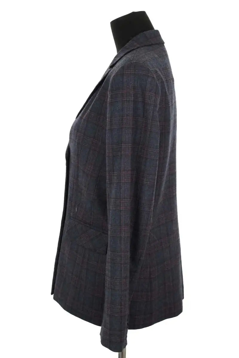 Blazer Sandro Gris en Laine