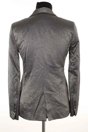 Blazer Sandro Gris en Viscose