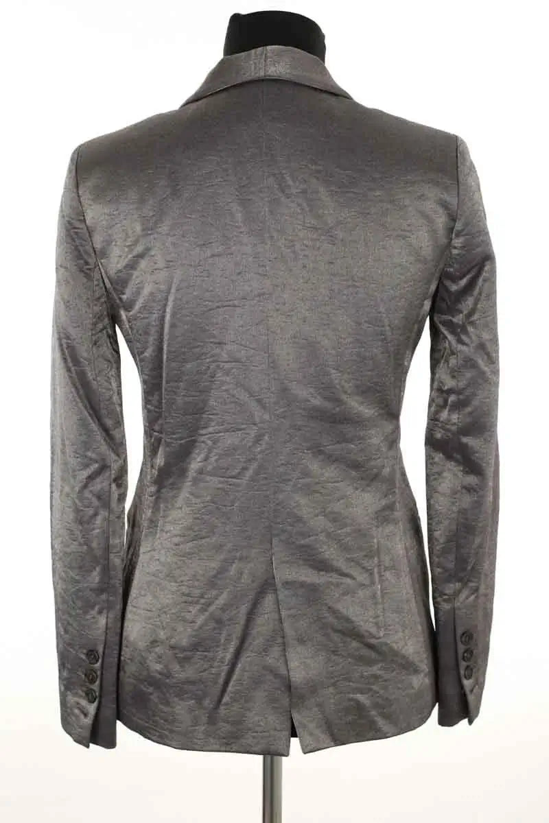 Blazer Sandro Gris en Viscose