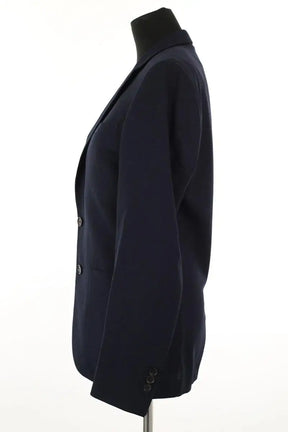 Blazer Sandro Marine en Laine