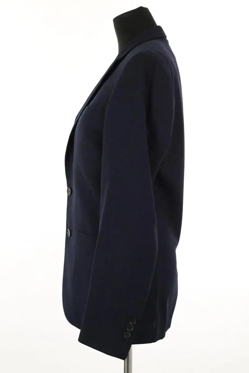 Blazer Sandro Marine en Laine